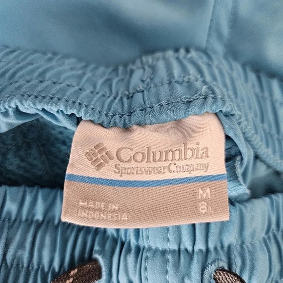Columbia Summertide Stretch Board Shorts Blue Unlined Swim Trunks - Picture 4 of 5